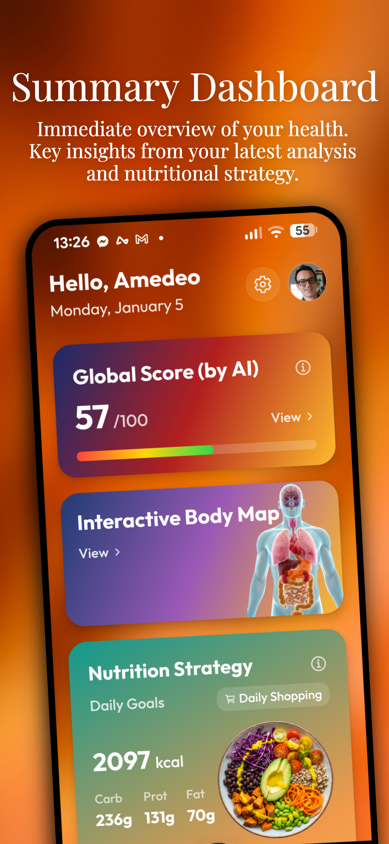 AI Blood Test Interpreter & AI Wellness Assistant for your Personalized Longevity App