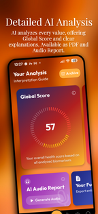 AI Blood Test Interpreter & AI Wellness Assistant for your Personalized Longevity App