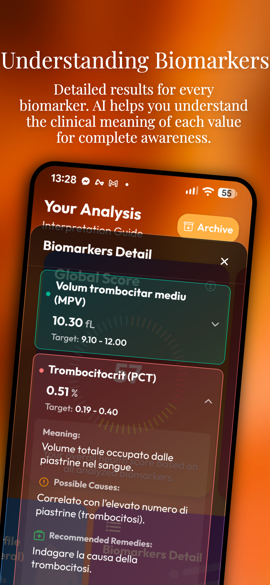 AI Blood Test Interpreter & AI Wellness Assistant for your Personalized Longevity App